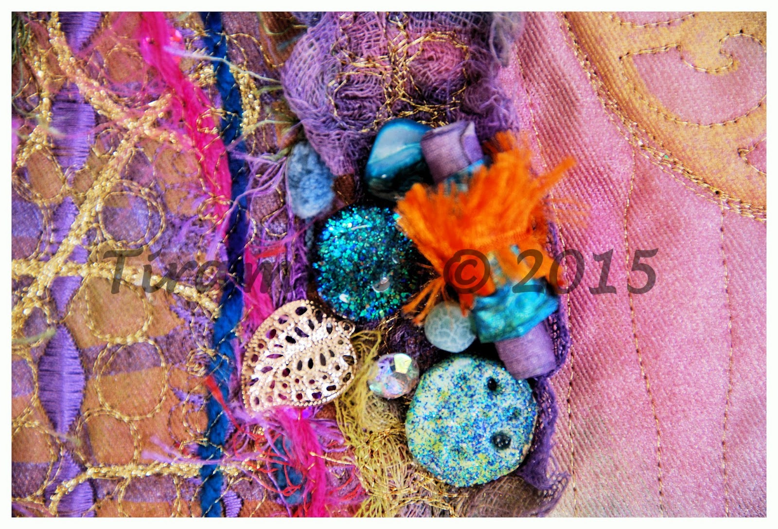 TiramiSue FABRIC BEADS AND GLITTER STICKS