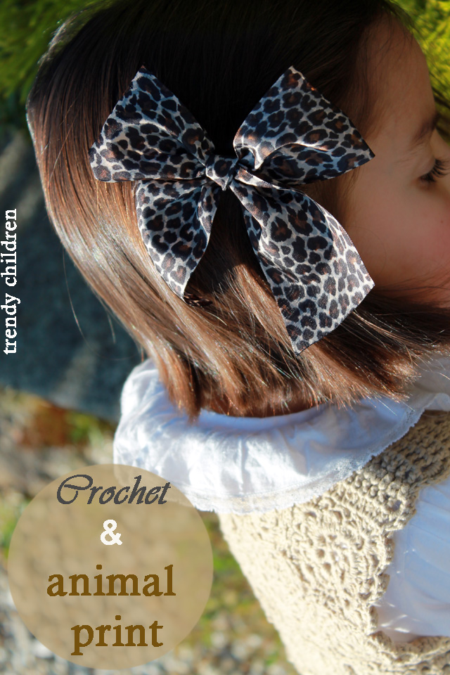 CROCHET & ANIMAL PRINT trendy children blog de moda infantil