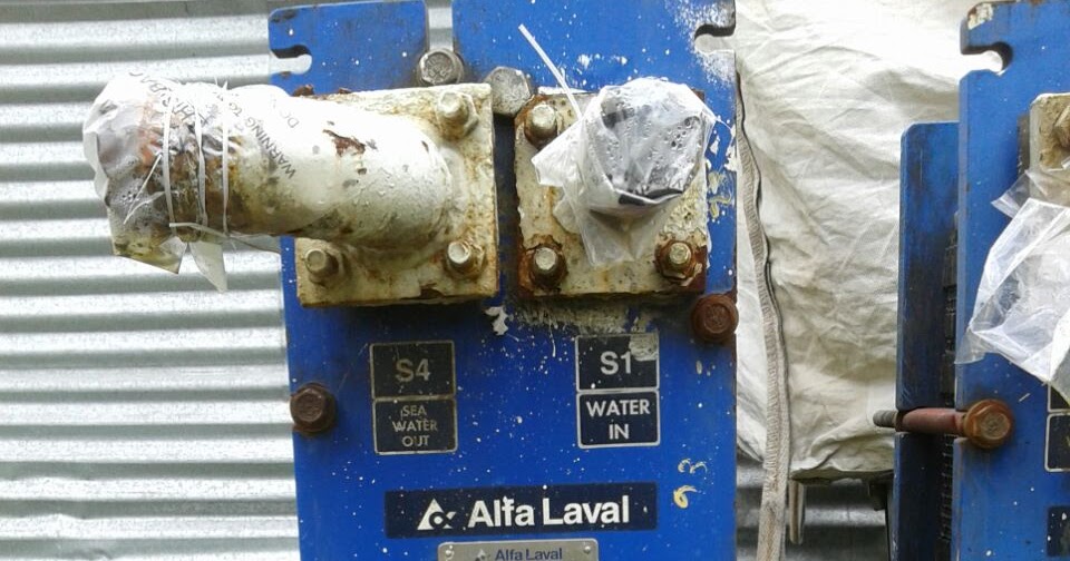 Used Heat Exchanger for Marine Diesel Engines