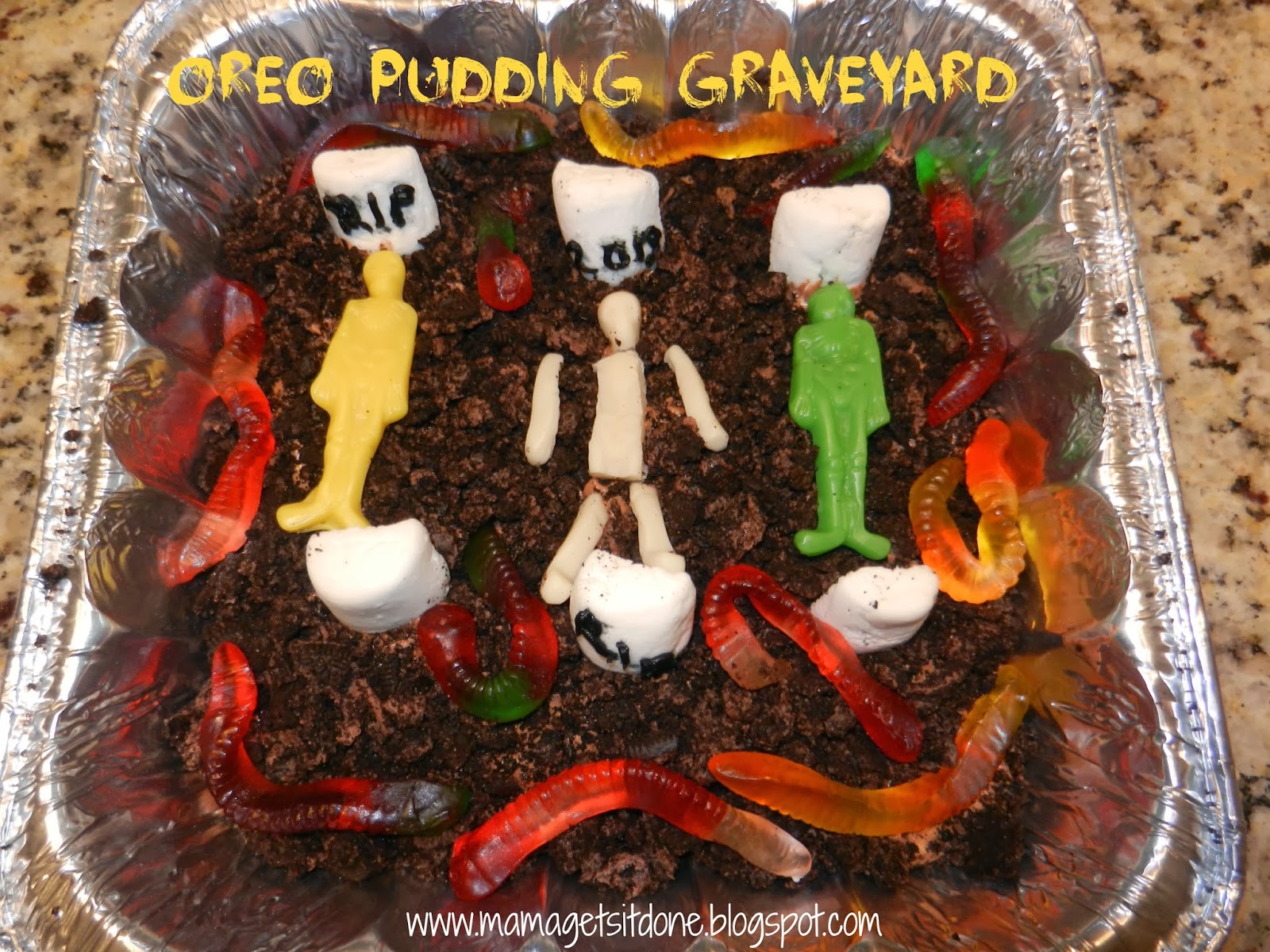 Mama Gets It Done Oreo Pudding Graveyard
