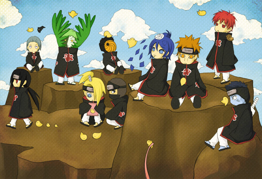 Naruto Akatsuki Chibi