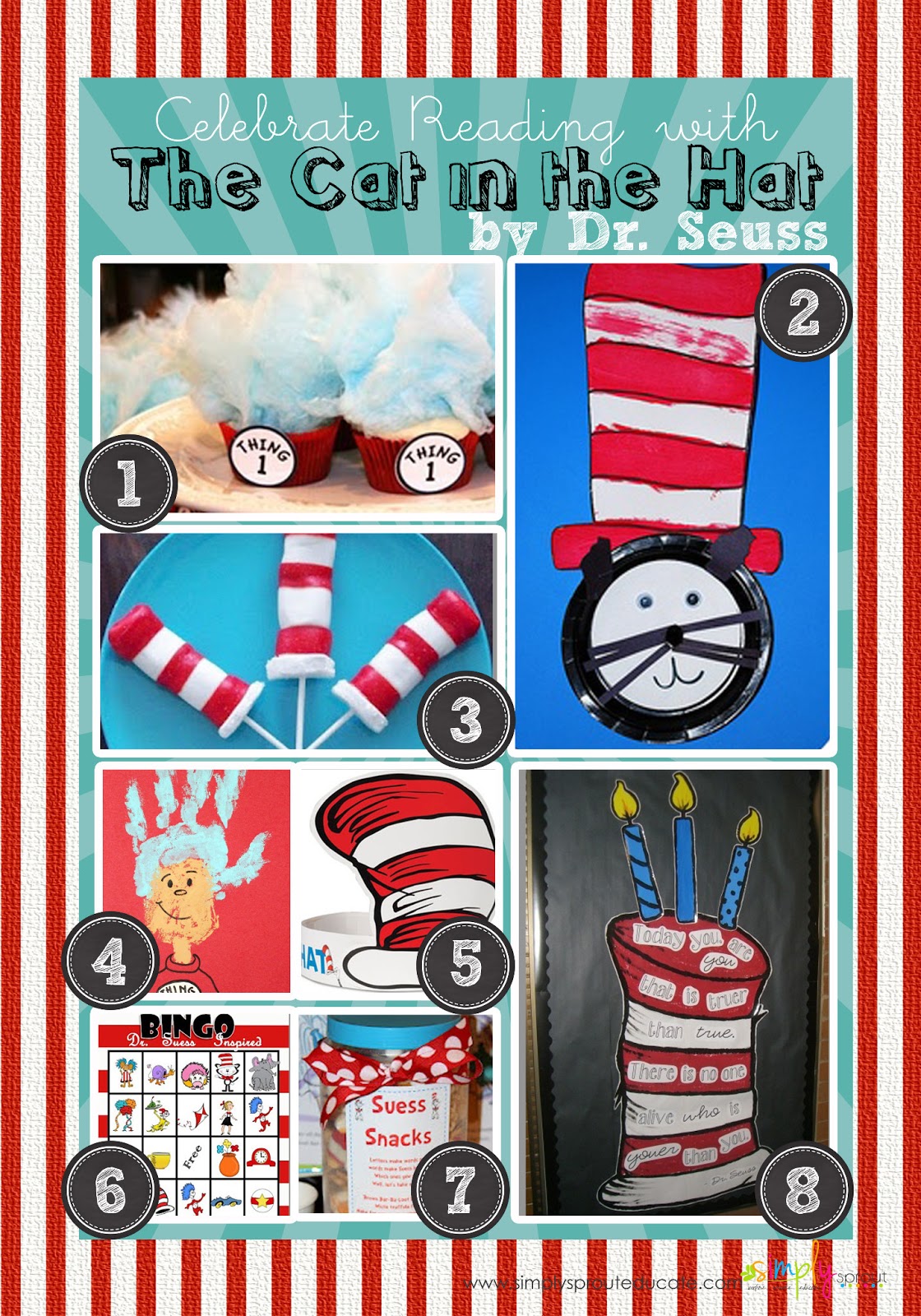 Celebrate Reading With The Cat In The Hat Simply Sprout