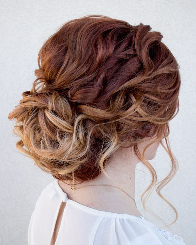 Haircuts Hairstyles Easy Messy Hair Updo 2015