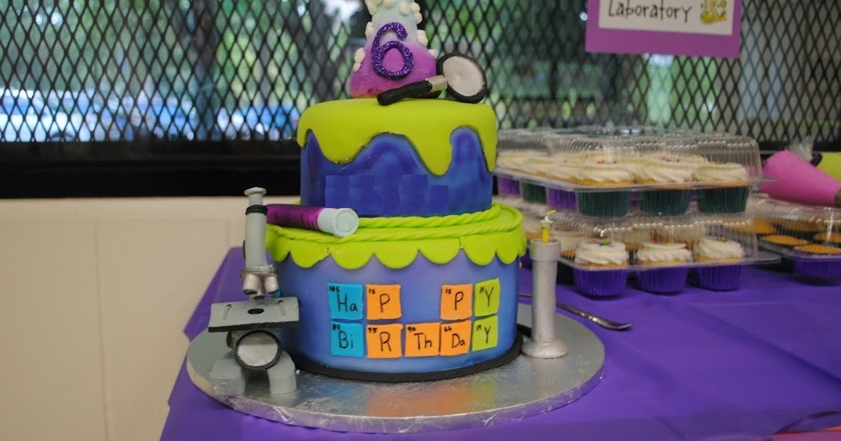 Science Themed Cake Toppers Science Themed Cake Toppers