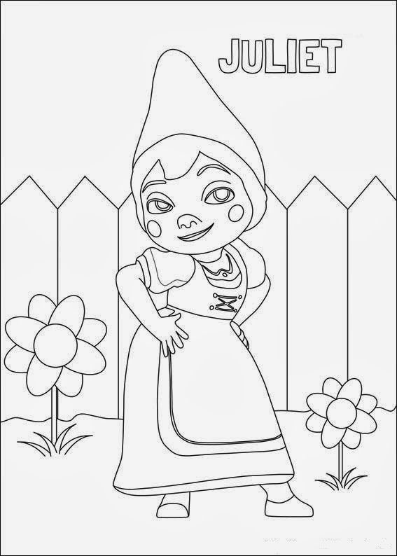 Fun Coloring Pages: Gnomeo And Juliet Coloring Pages