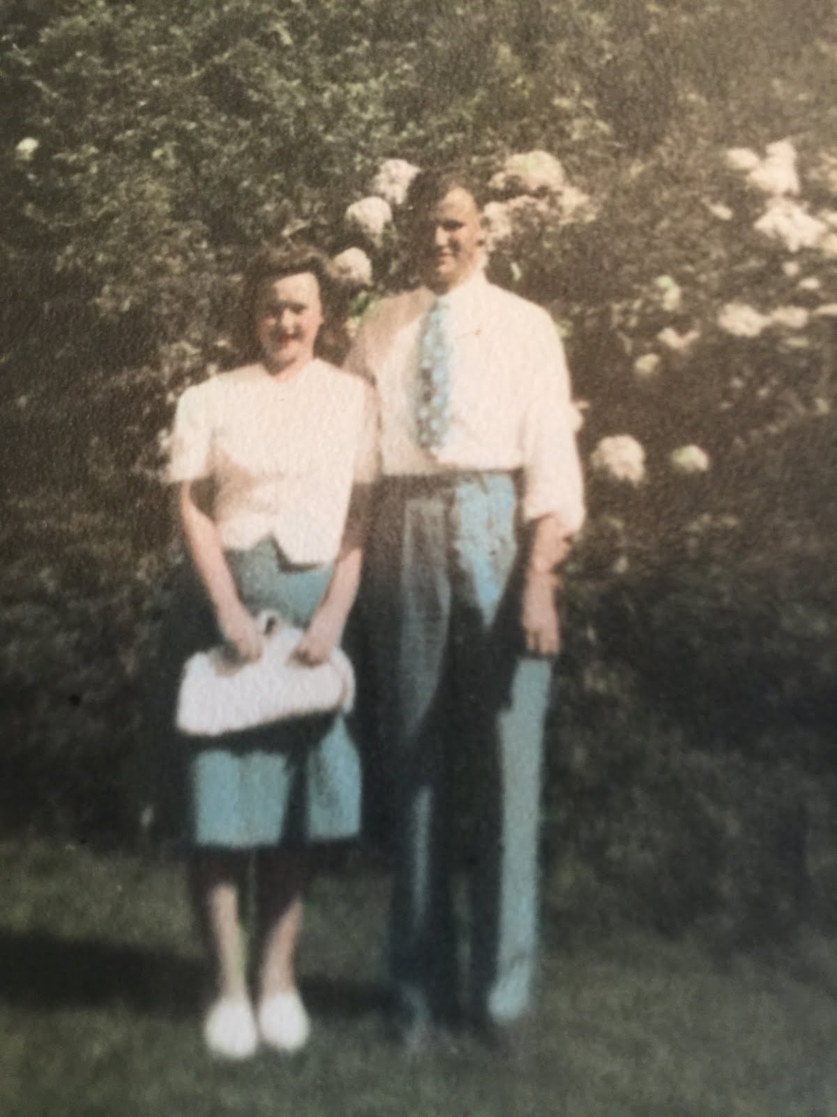 Bill & Clarice Aull in the mid-1940's