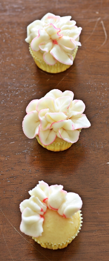 Versatile Vegetarian Kitchen: Easy Cupcake decorating ideas