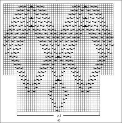 вязание спицами, реглан от горловины, платье,
