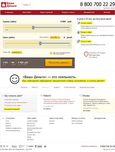 МФО "Ваши Деньги"