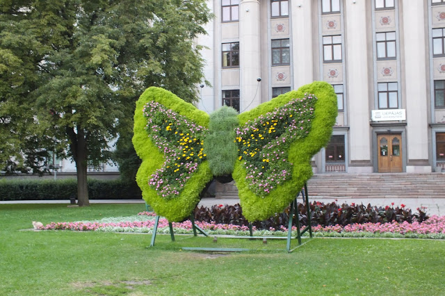 Скульптуры в городе Лиепая (Латвия)