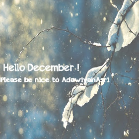 Adawiyahgedik December Please Be Nice