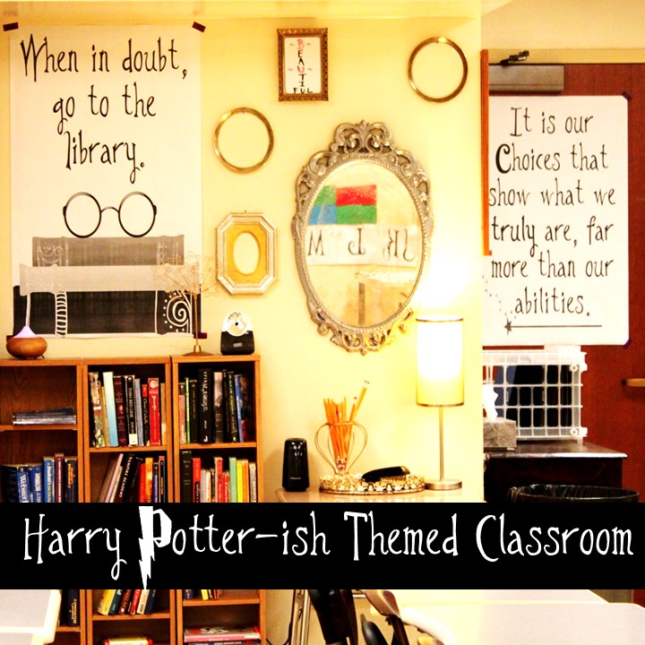 B's Book Love Harry Potterish Themed Classroom