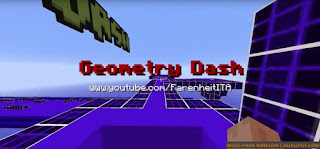 Geometry Dash Mapa ara Minecraft 1.8