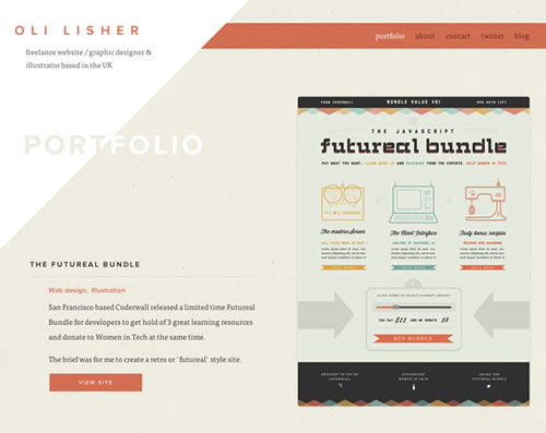 clean website design