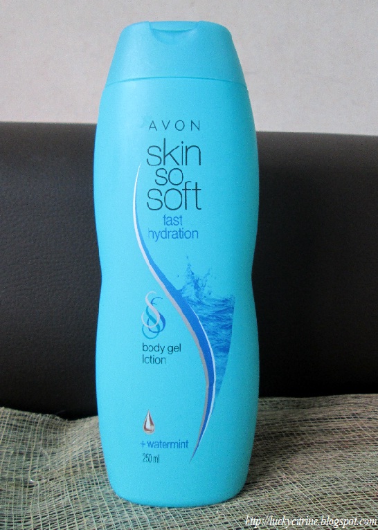 Lucky Citrine Avon Skin So Soft Fast Hydration Body Gel Lotion