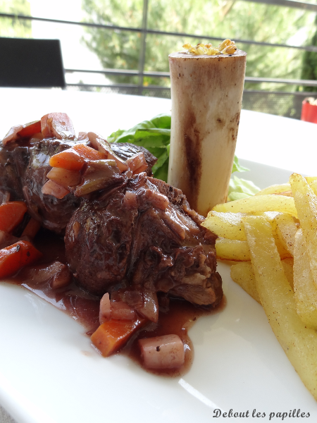 Debout Les Papilles Ambiance Bistrot Jarret De Boeuf Au Vin