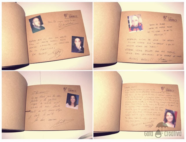 libro de firmas despedida laboral Gota Creativa libro de firmas despedida laboral Gota Creativa