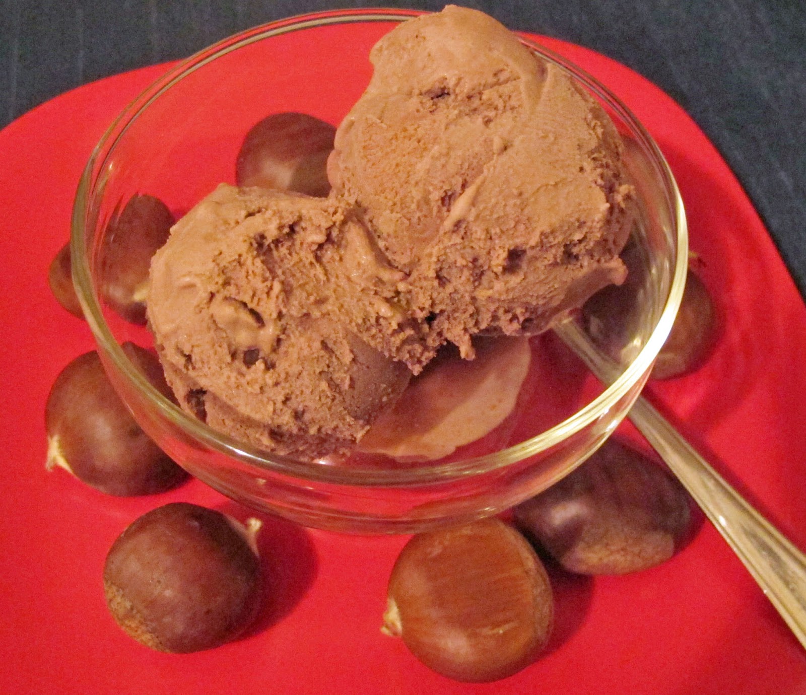 Chocolate Chestnut Ice Cream Munchie Musings