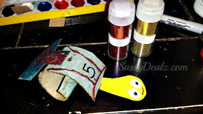 turbo snail craft for kids out of toilet paper roll