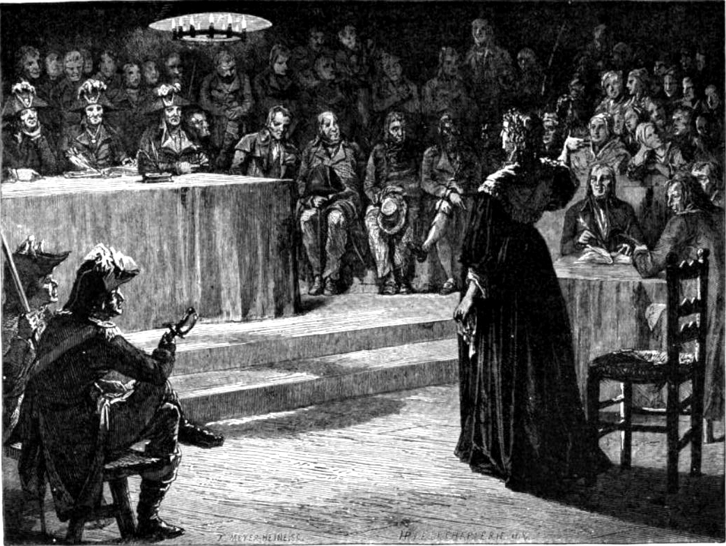 About The Trial and Execution of Marie