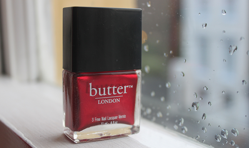 Christmas Nails- Butter London Knees Up - A Little Obsessed