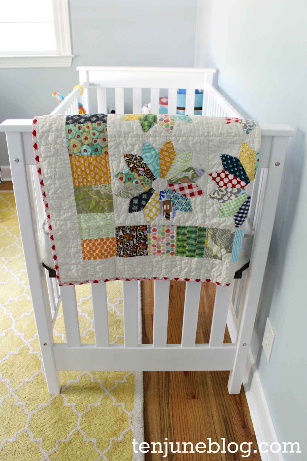 Ten June Nursery Update Custom Baby Boy Quilt Bedding from Etsy