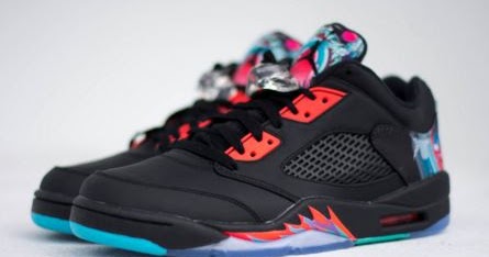 THE SNEAKER ADDICT: Air Jordan 5 Low 'Chinese New Year' Sneaker