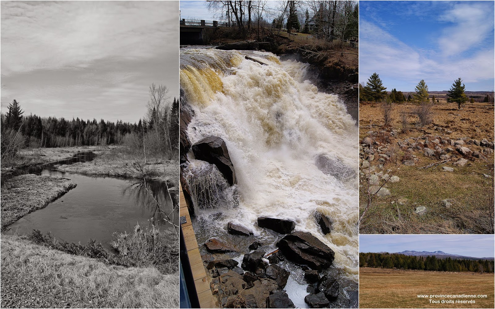 Province canadienne De Roxton Falls au MontOrford