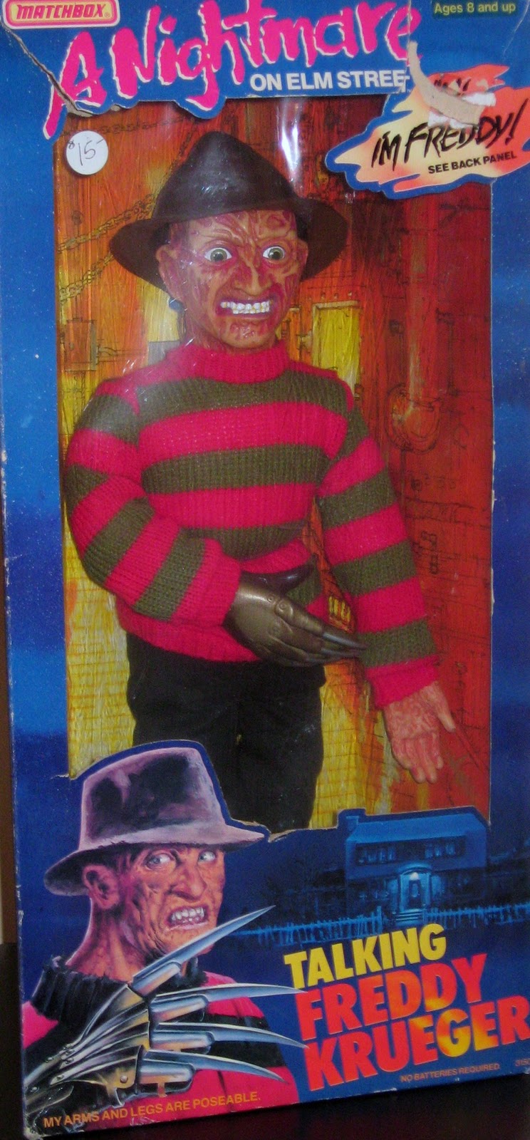 matchbox talking freddy krueger