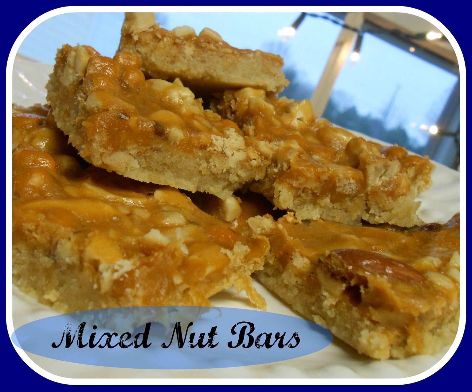 The Better Baker Mixed Nut Bars