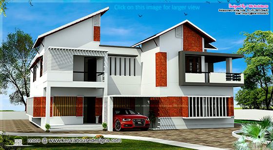 Contemporary laterite house