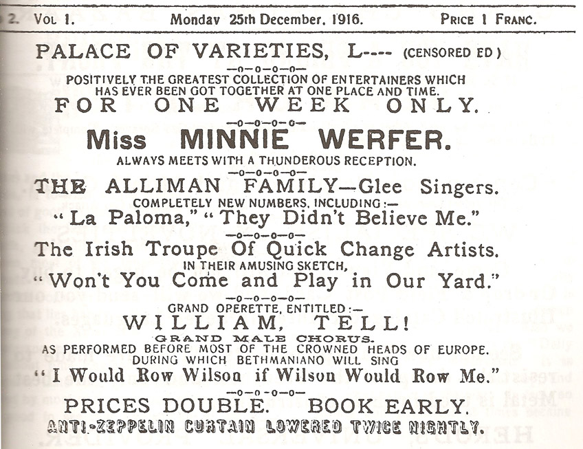 Faktoider The Wipers Times