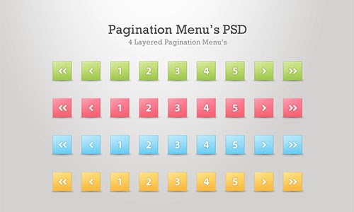 Pagination Menus Pagination Menus
