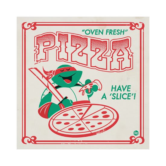 pizza box art