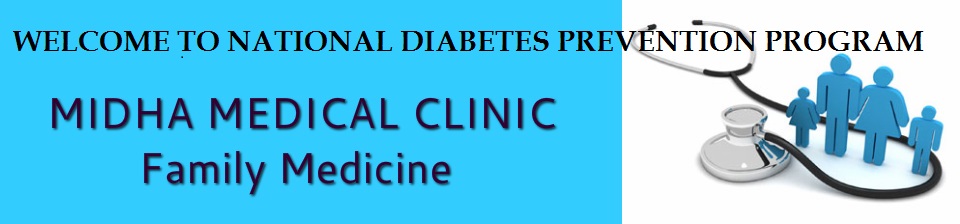 Midha Medical Clinic's CDC Recognised National Diabetes Prevention Program 