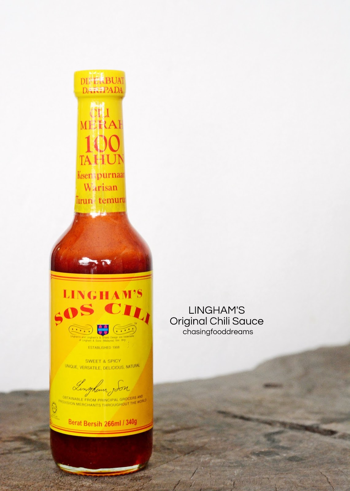 CHASING FOOD DREAMS: Recipe: Lingham’s Chili Sauce with Ginger Salmon ...