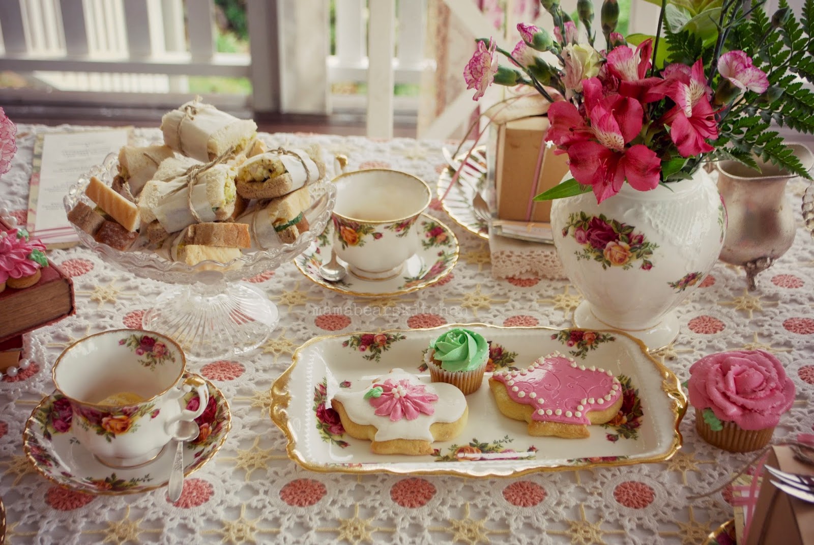 High tea Luncheon Mama Bear's Kitchen