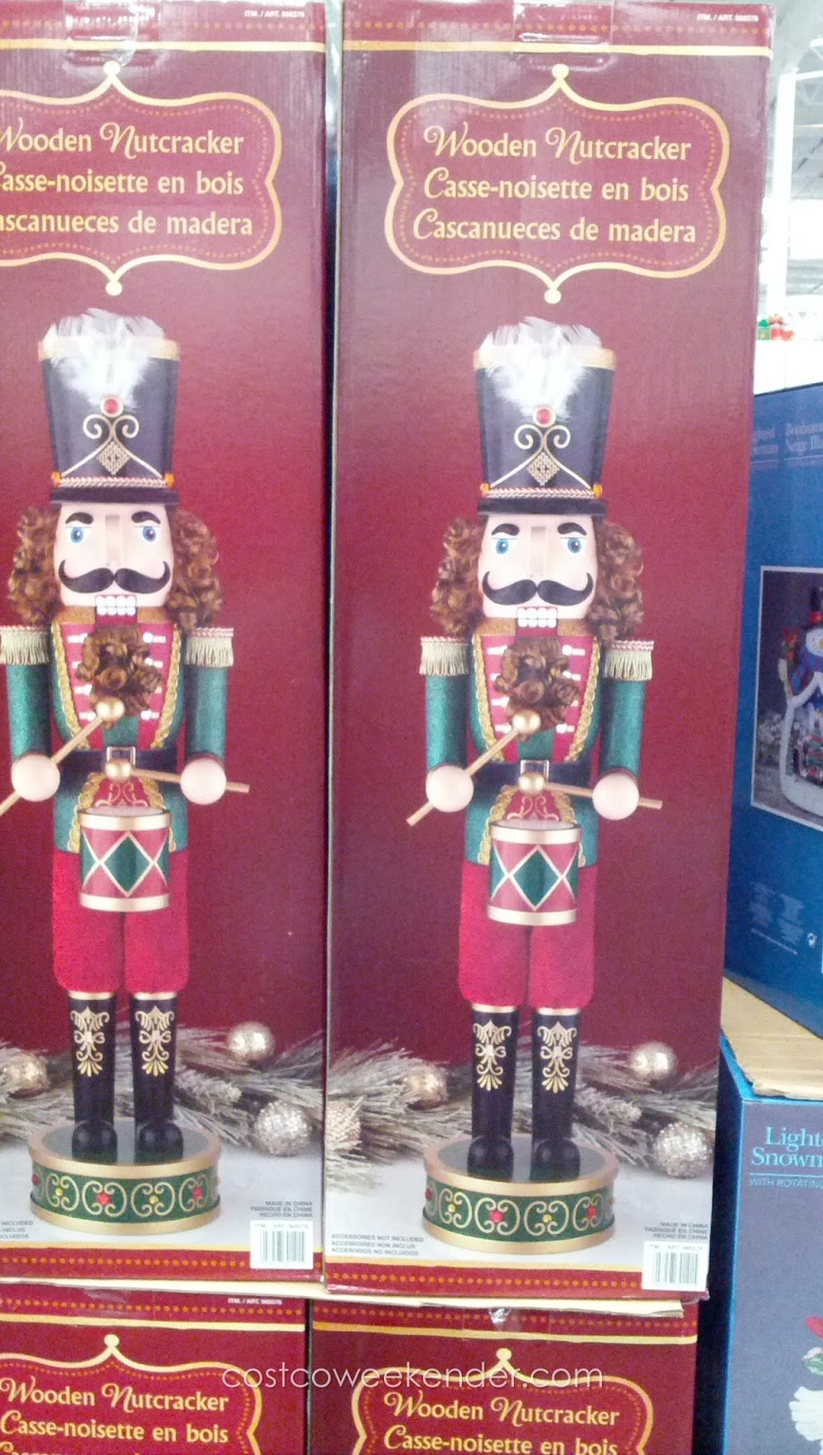Wooden 32" Nutcracker Costco Weekender