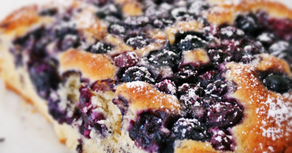 To Food with Love Blueberry Yoghurt Cake