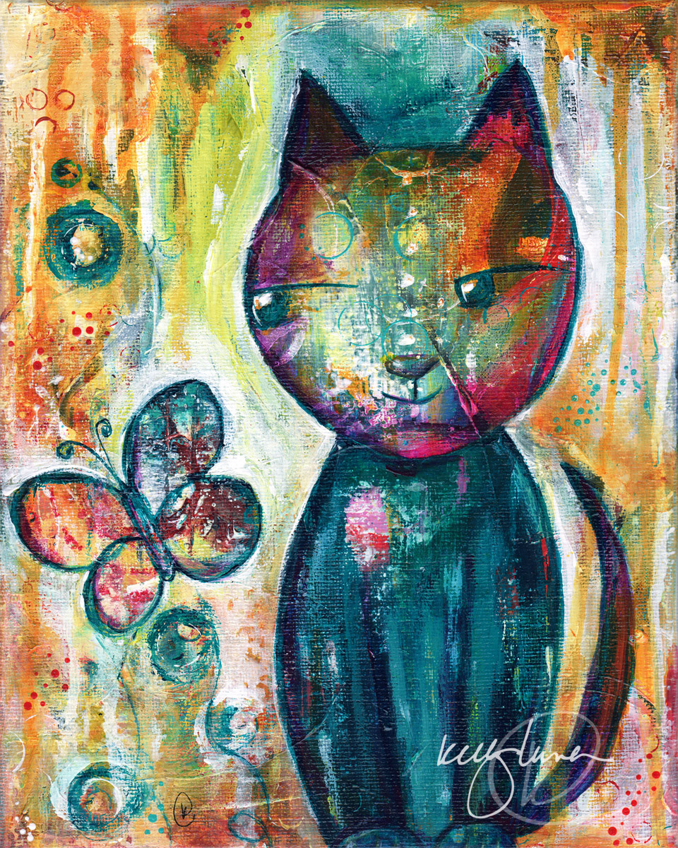 Be Brave. Original Art for Sale!