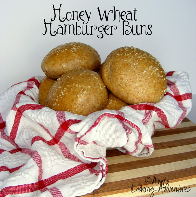 Honey Wheat Hamburger Buns