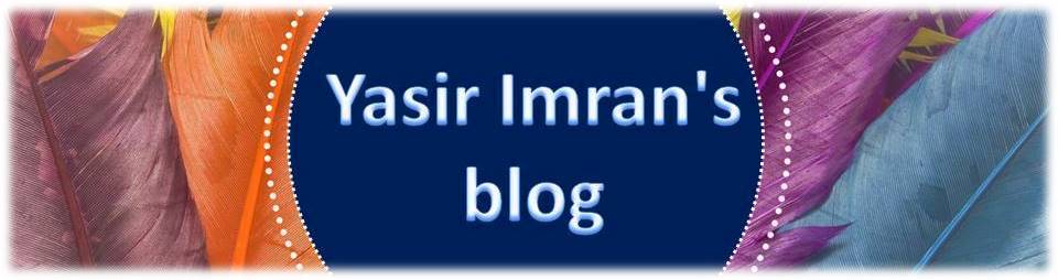 Yasir Imran's blog