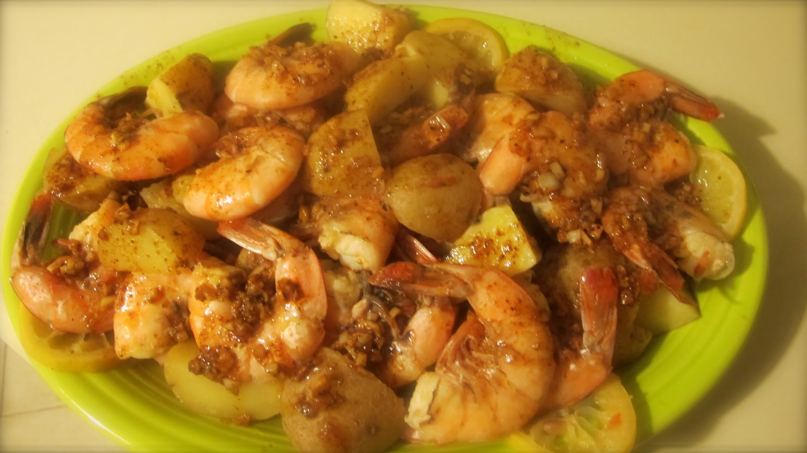 Everybody's Honey Cajun Shrimp Boil with Spicy Garlic Butter Sauce