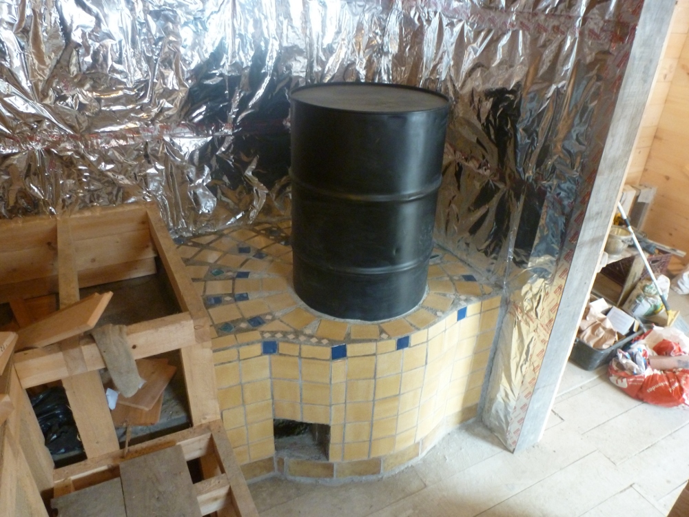 Ben's Natural Building Rocket Mass Heater Design/Build Earth