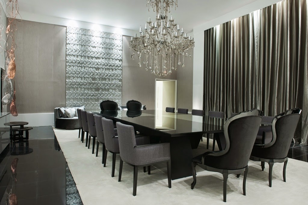 Sala Jantar Laca Preta ~ Preto na decoração é tendência – veja ambientes maravilhosos Sala Jantar Laca Preta ~ Preto na decoração é tendência – veja ambientes maravilhosos