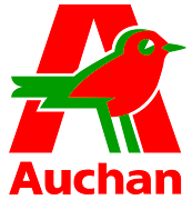 La nouvelle campagne d'affichage d'Auchan m'a fait réagir. (auchan logo)