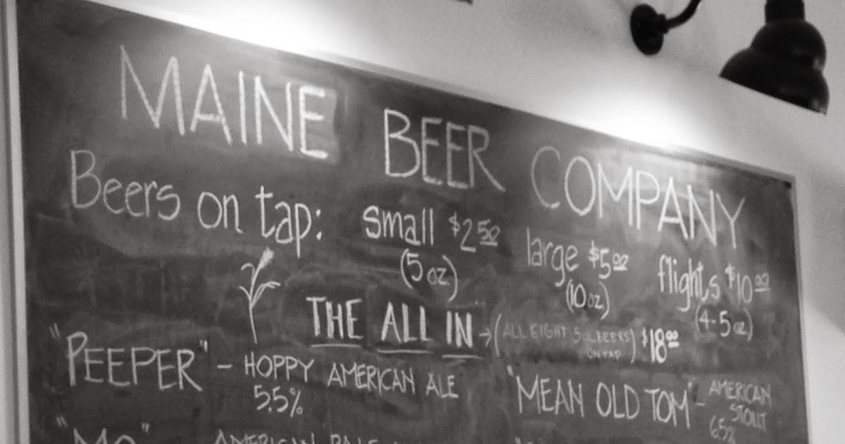 The Meaning of Lunch Maine Beer Company's Lunch The Soulmate of Beer?