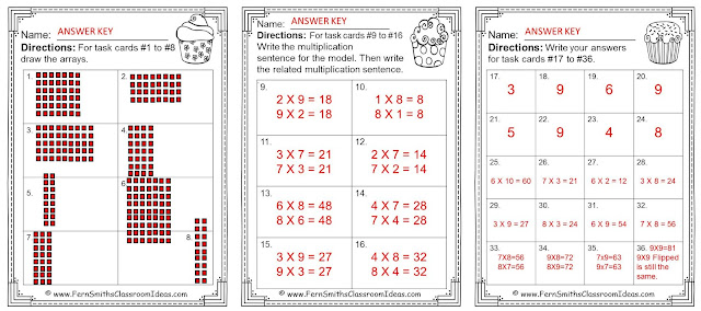 Fern Smith's Classroom Ideas Task Cards - Multiplication with 7, 8 and 9 a Color By Code Resource at TeachersPayTeachers. Fern Smith's Classroom Ideas Task Cards - Multiplication with 7, 8 and 9 a Color By Code Resource at TeachersPayTeachers.