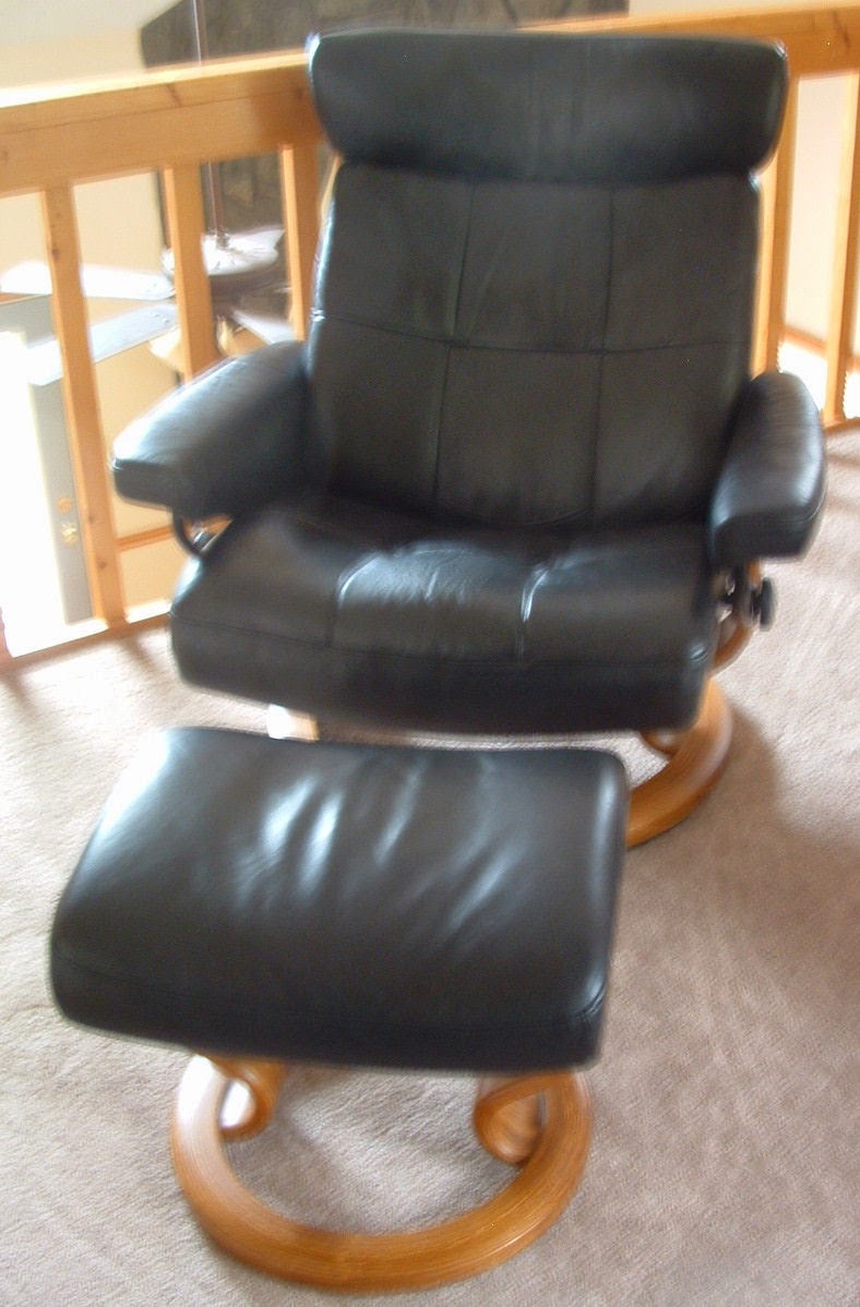 blue starr gallery eames style ekornes stressless recliner