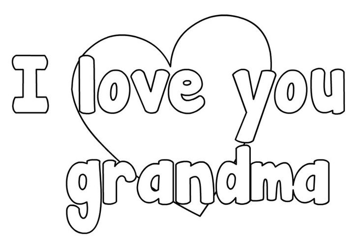 Coloring Pages: Happy mothers day grandma coloring pages